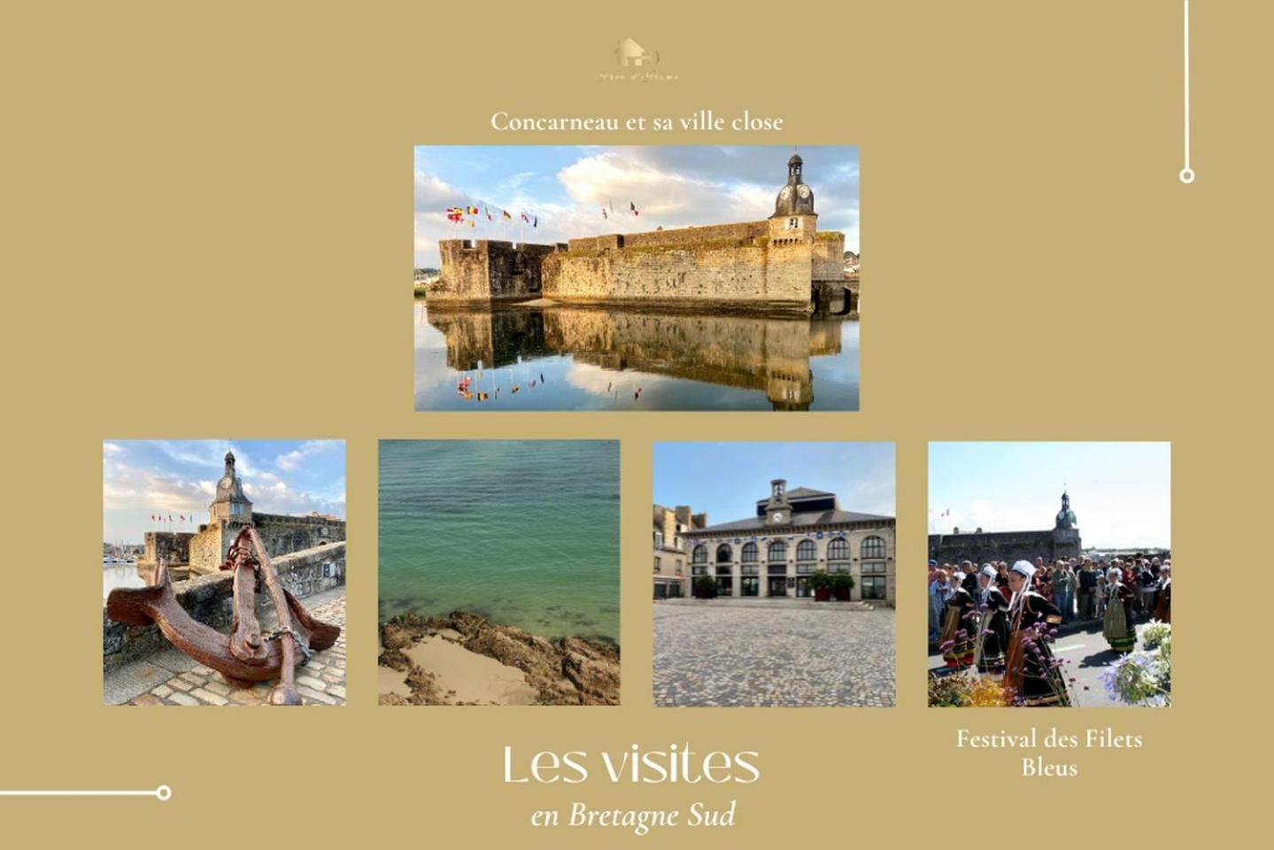 Keraven, Charmante Maisonnette, Piscine Commune 1-4 Personnes Moëlan-sur-Mer Εξωτερικό φωτογραφία
