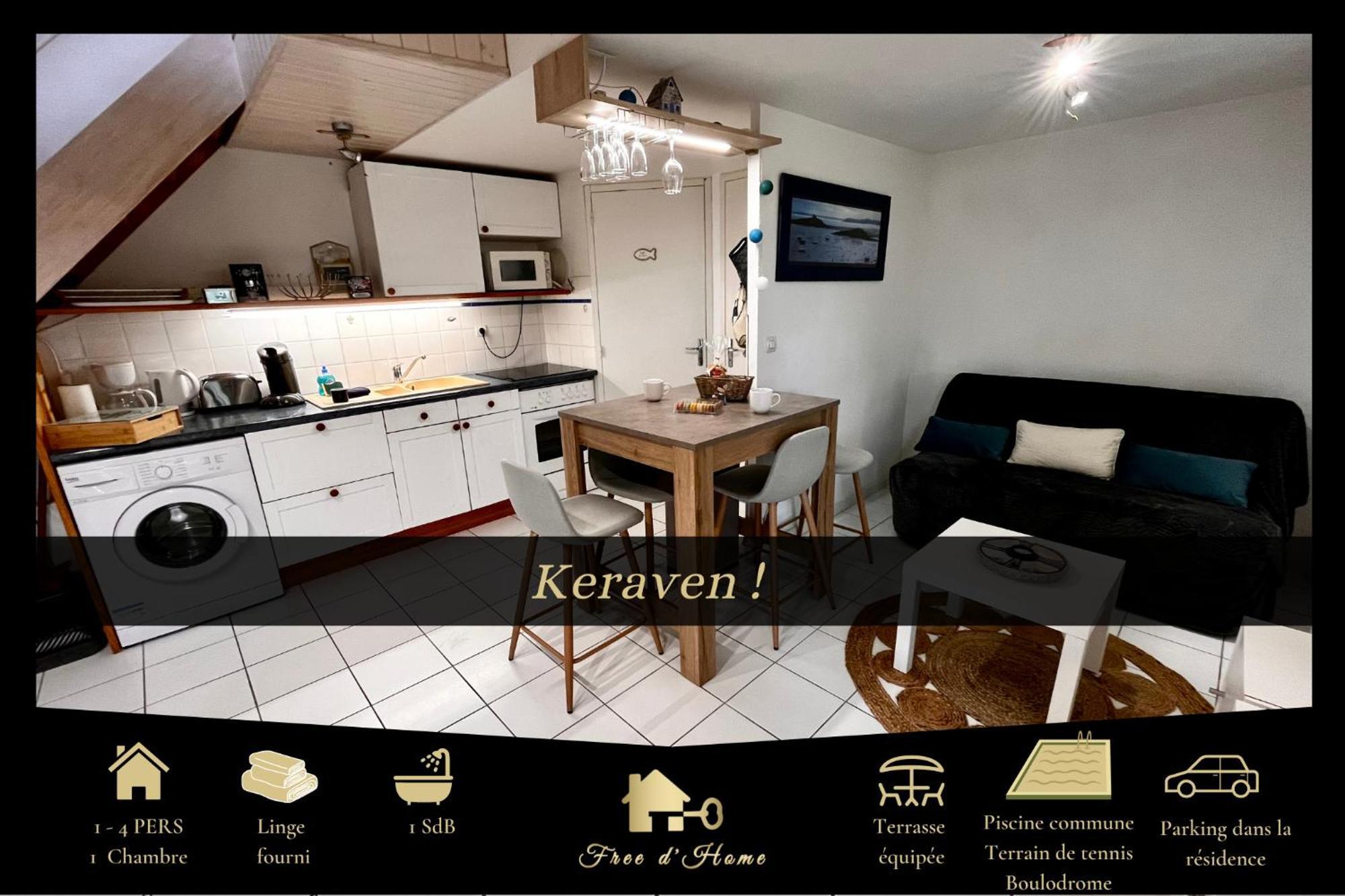 Keraven, Charmante Maisonnette, Piscine Commune 1-4 Personnes Moëlan-sur-Mer Εξωτερικό φωτογραφία
